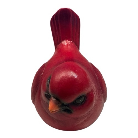 Resin Red Bird - Picture 2 of 9